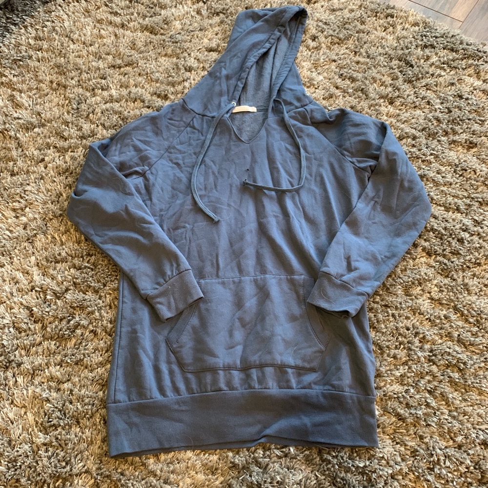 V Neck Hoodie